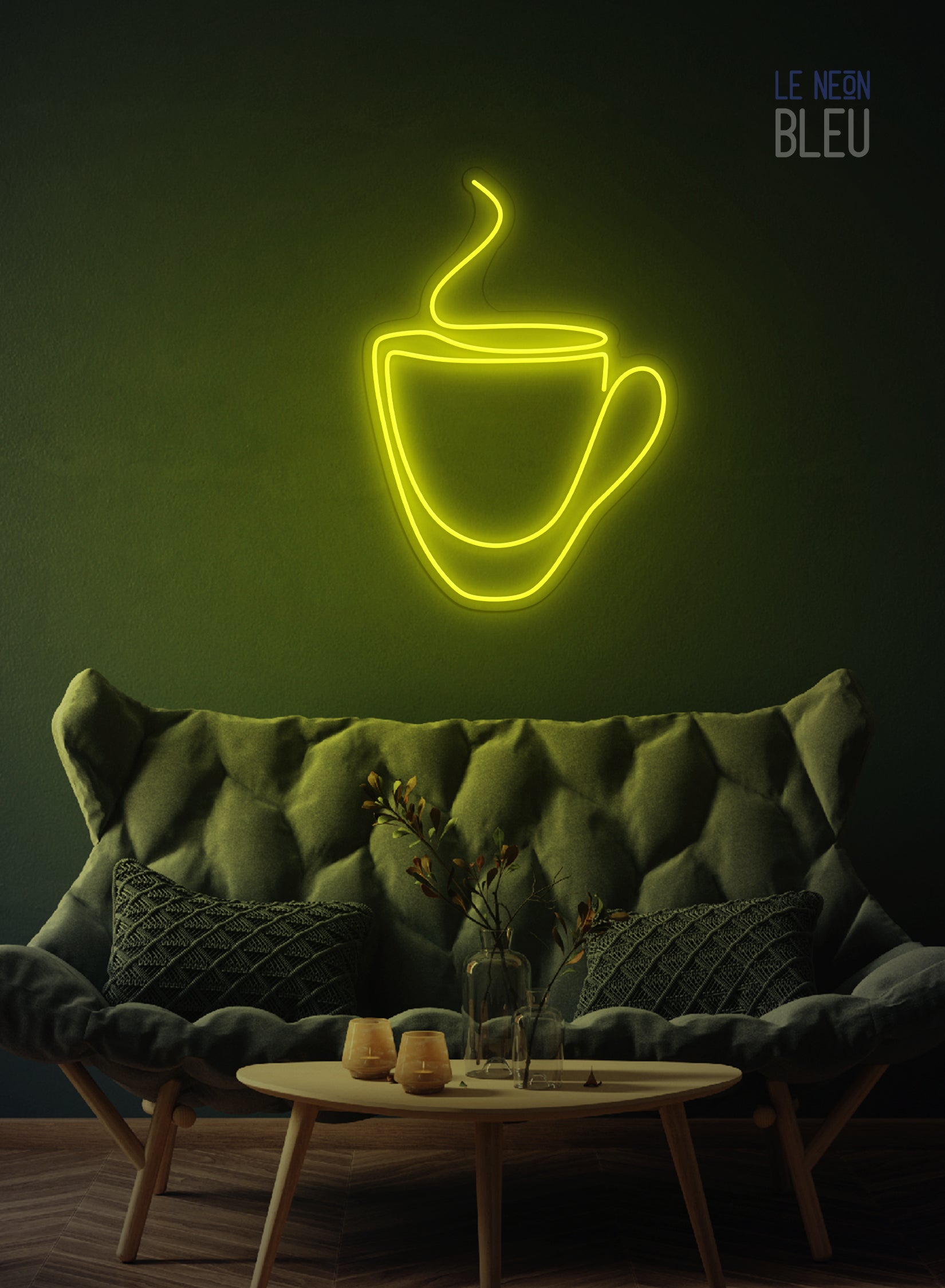 Tasse de Café ou Thé ? - Néon LED