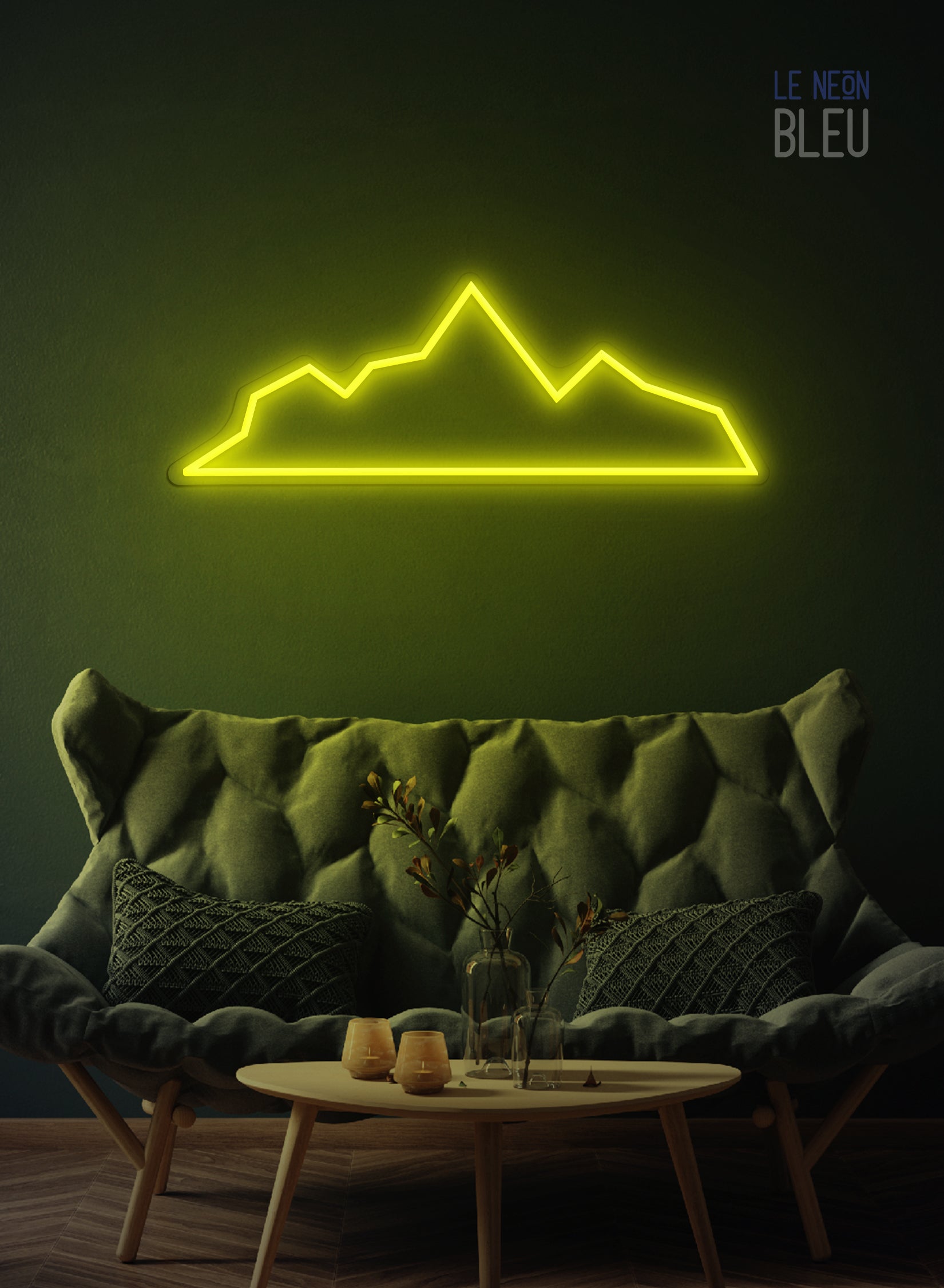Montagne - Néon LED