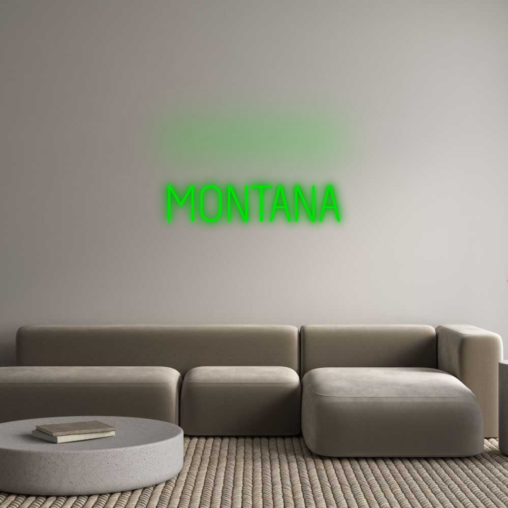 Custom Neon: MONTANA
