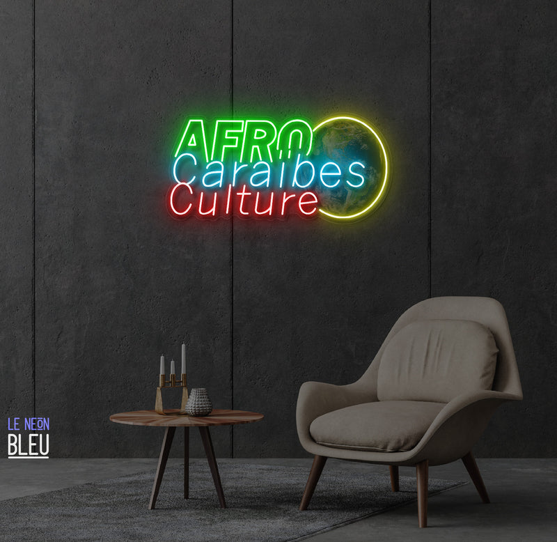 Afro Néon LED