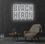 Black Heron- Néon LED