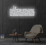 Brewmerang- LED Neon