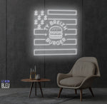 Ty Breizh Burger - Néon LED