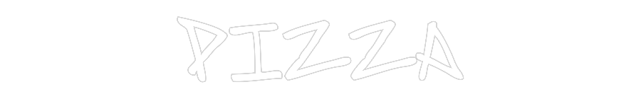 Custom Neon: Pizza