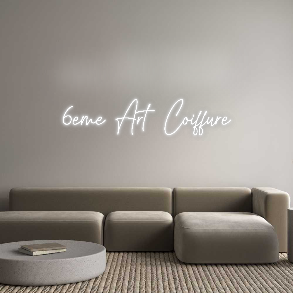 Custom Neon: 6eme Art Coif...