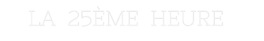 Custom Neon: LA 25ÈME HEURE