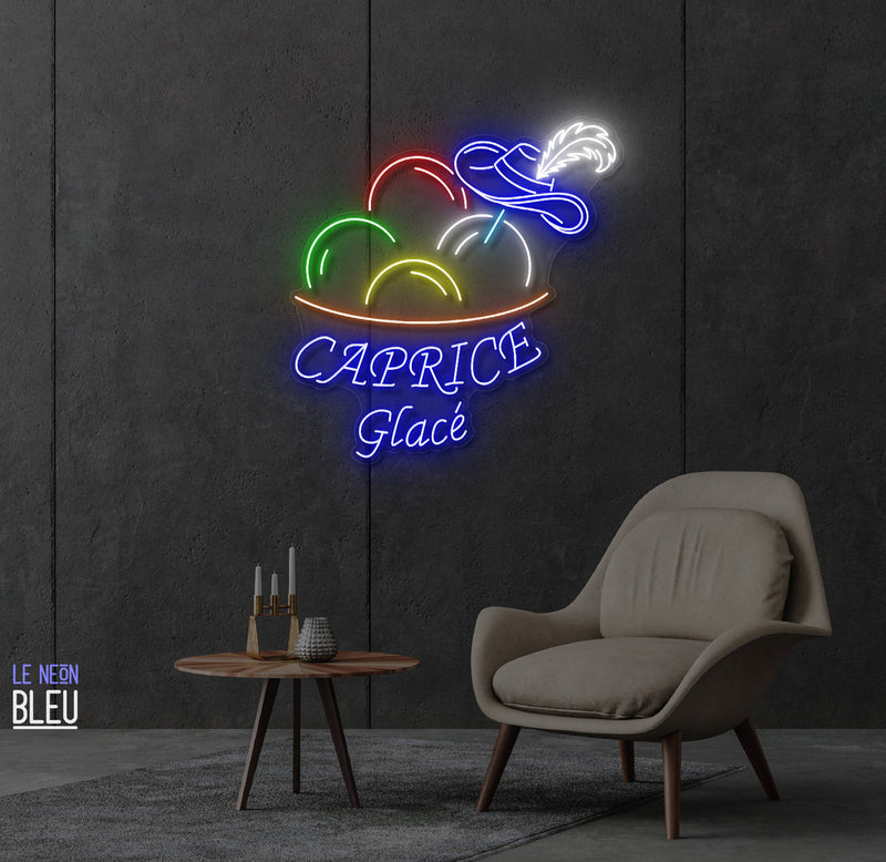 Caprice glace- LED Neon