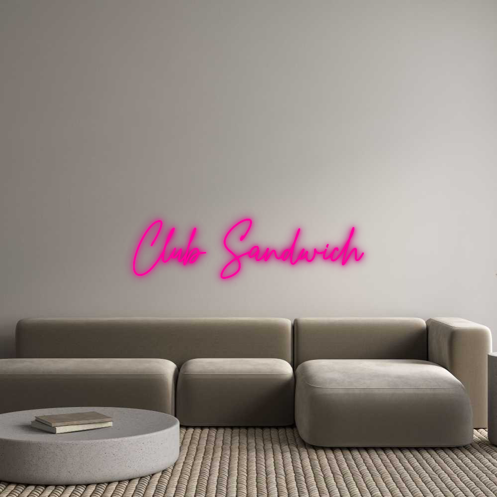 Custom Neon: Club Sandwich