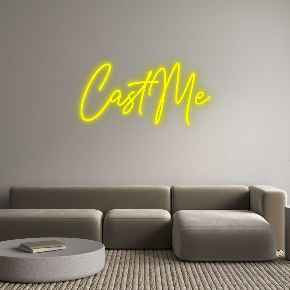 Custom Neon: CastMe