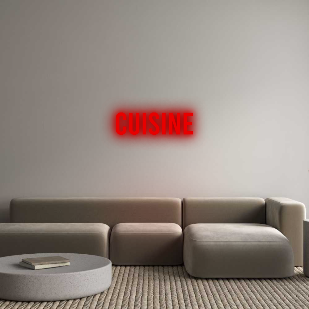 Custom Neon: CUISINE