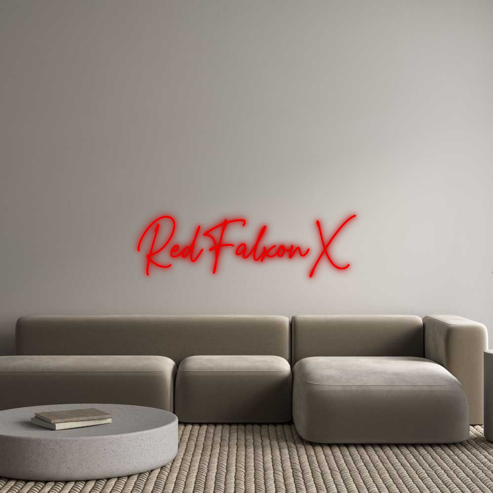 Custom Neon: RedFalxonX