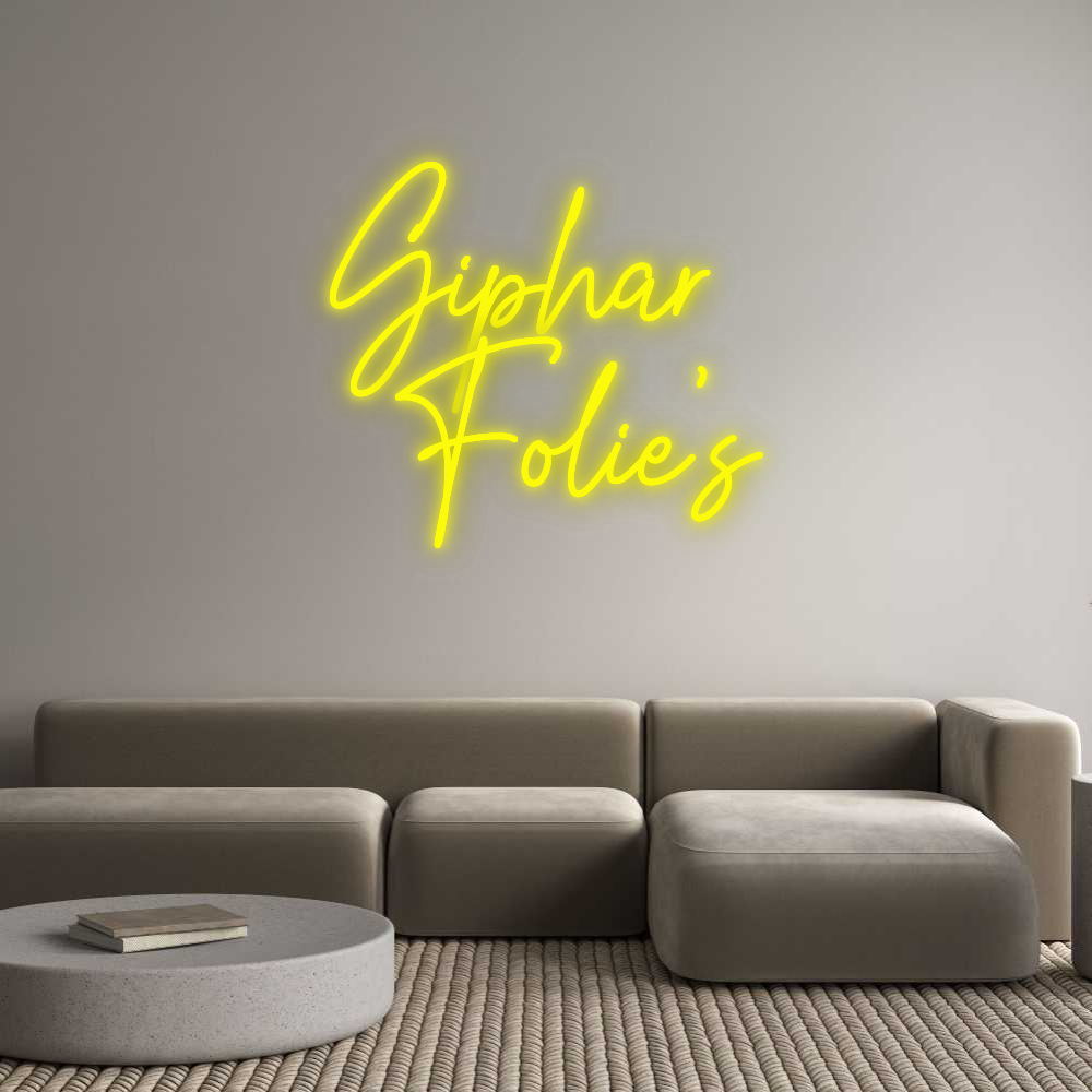 Custom Neon: Giphar
Foli...