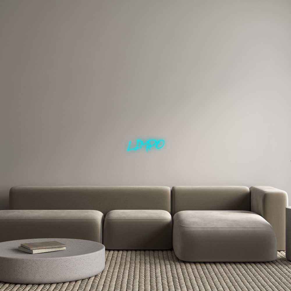 Custom Neon: LIMPO