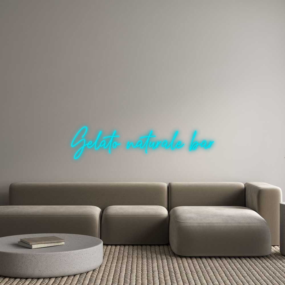 Custom Neon: Gelato natura...