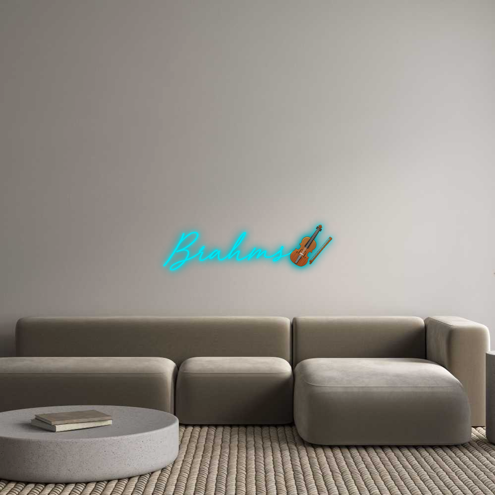 Custom Neon: Brahms🎻
