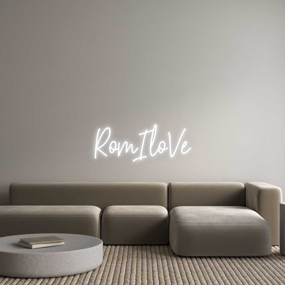 Custom Neon: RomIloVe