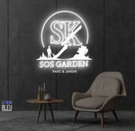 sos_garden- LED Neon