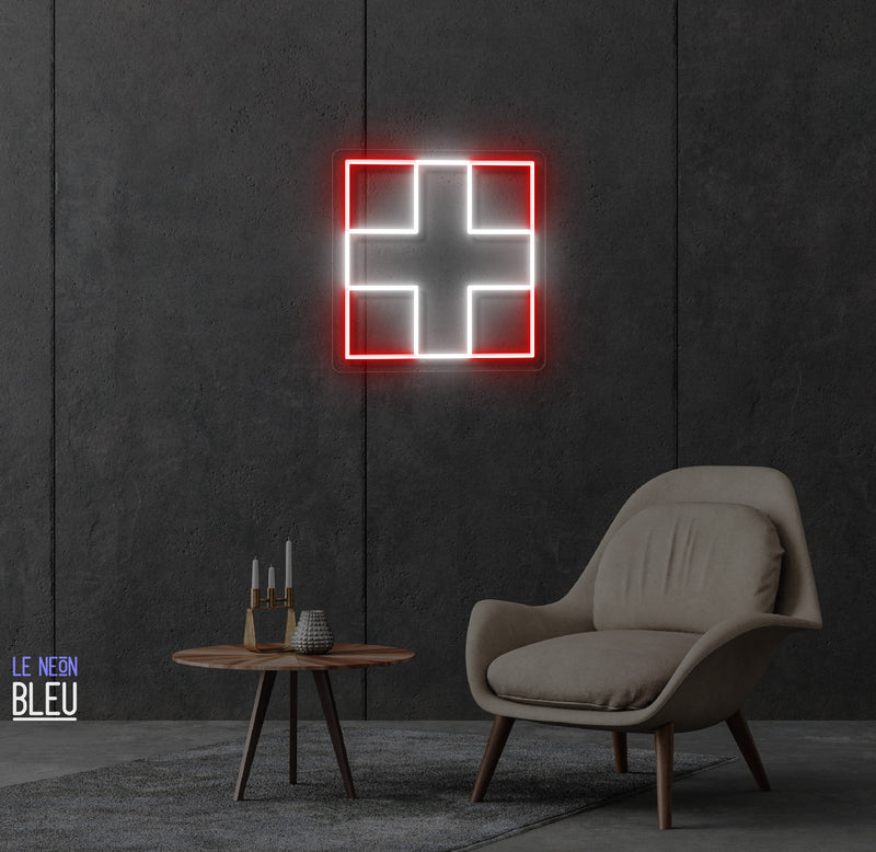 swiss Flag- Néon LED