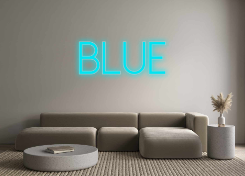 Custom Neon: Blue
