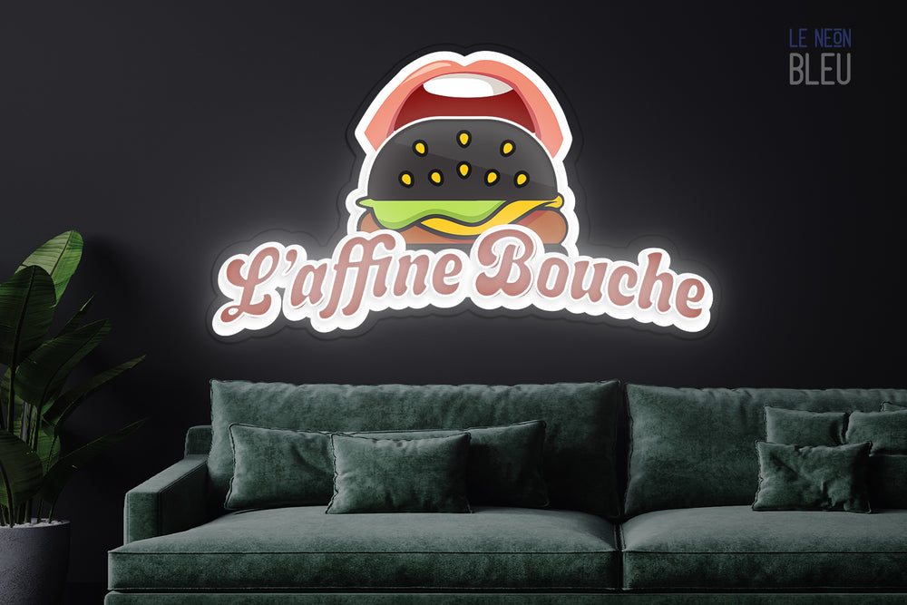 L'affine Bouche - Néon LED