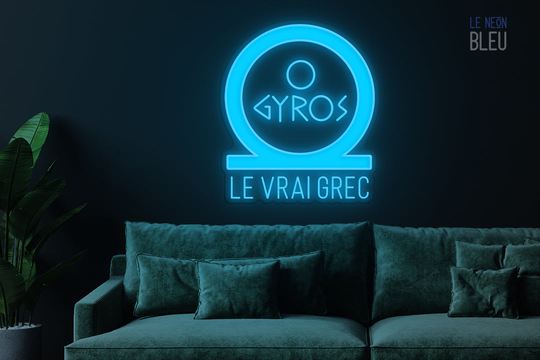 Le Vrai Grec Extérieur - Néon LED