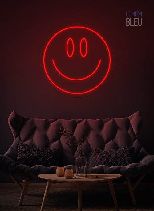 Néon LED Smiley – Déco Positive et Lumineuse