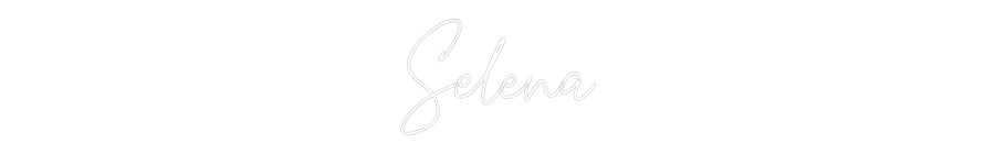 Custom Neon: Selena