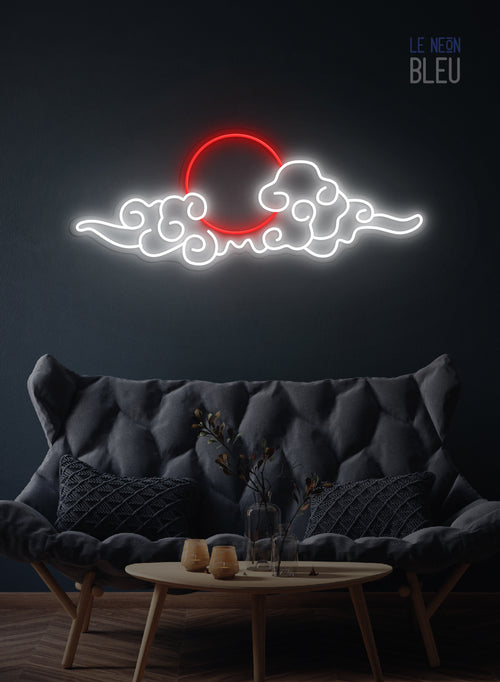 Sunset Nuageux  - Néon LED