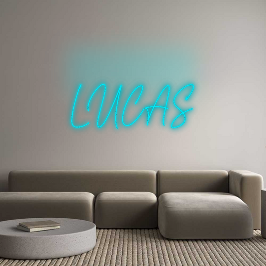 Custom Neon: LUCAS