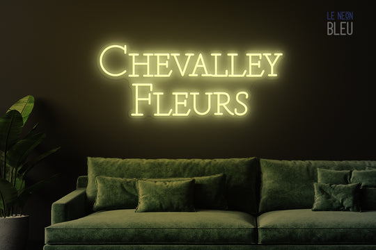 Chevalley Fleurs- Néon LED