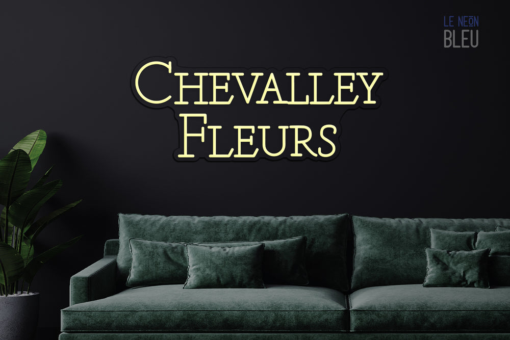 Chevalley Fleurs- Néon LED