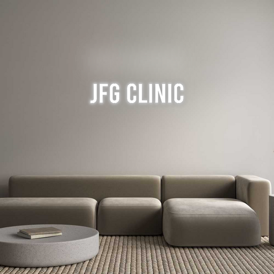 Custom Neon: JFG CLINIC