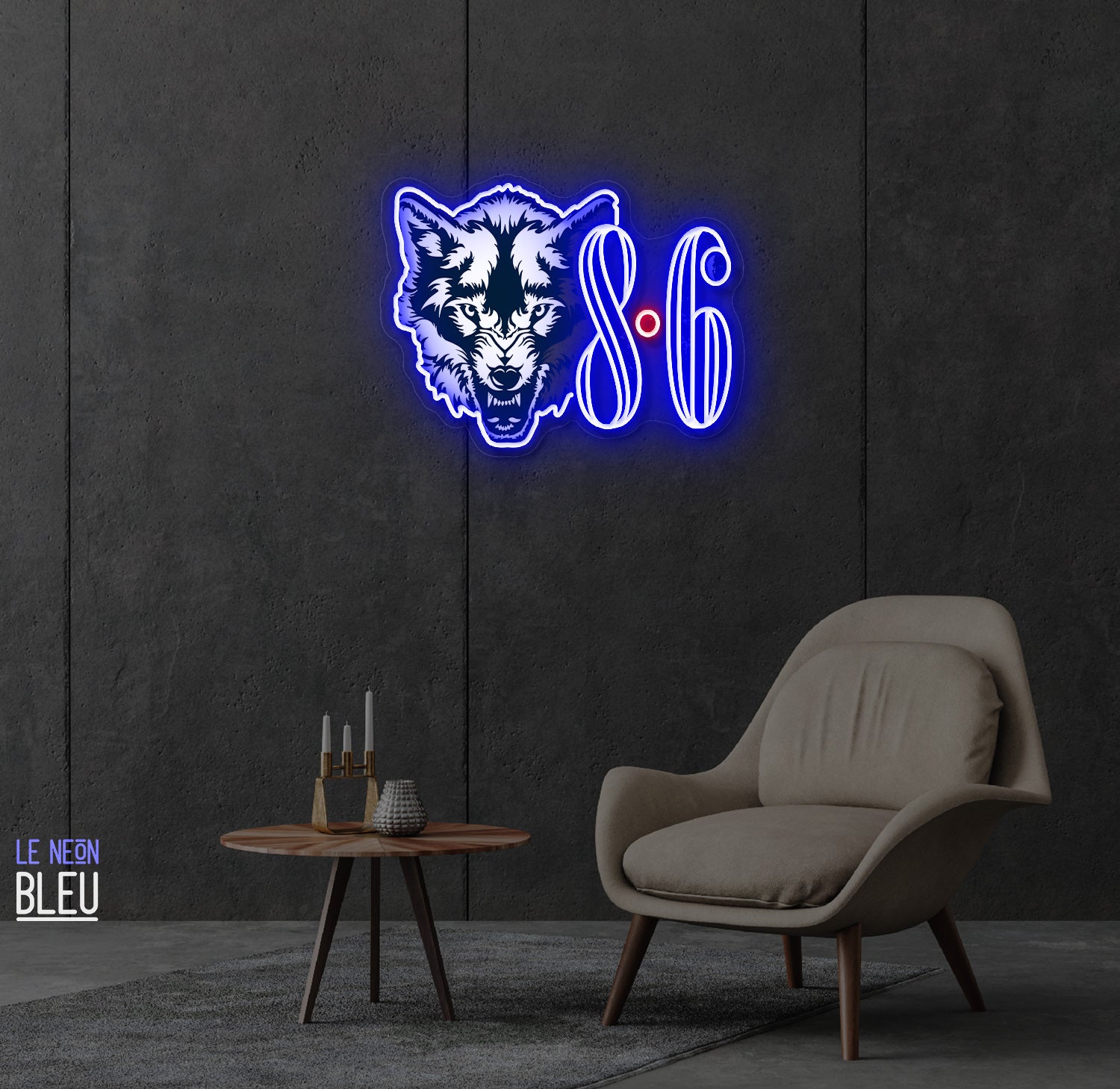 wolf 86- Néon LED