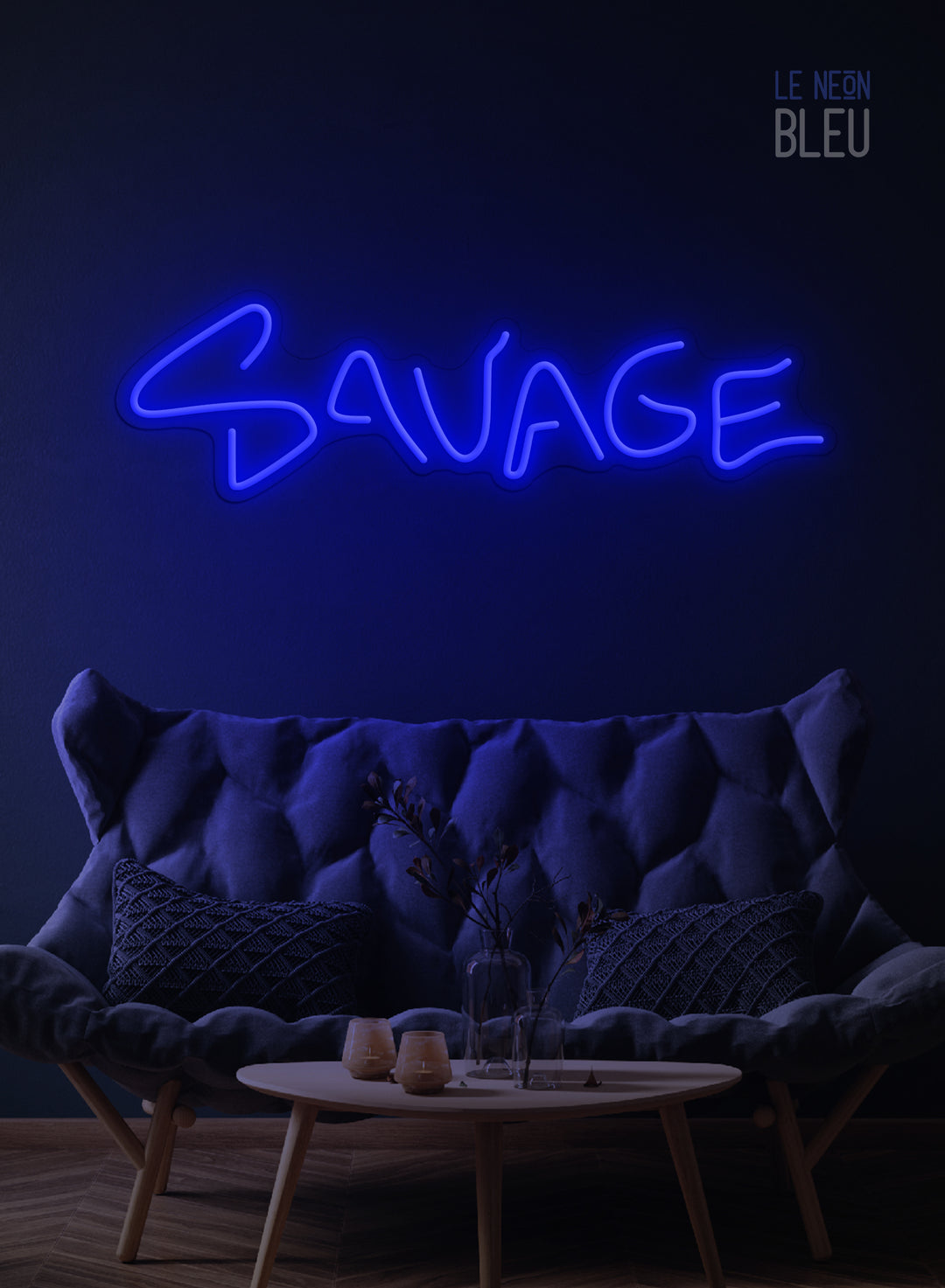Néon LED "Savage" – Affirmation et Style Moderne