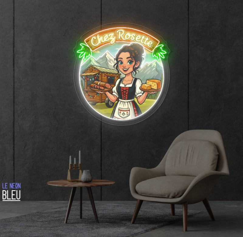 Chez Rosette- Néon LED