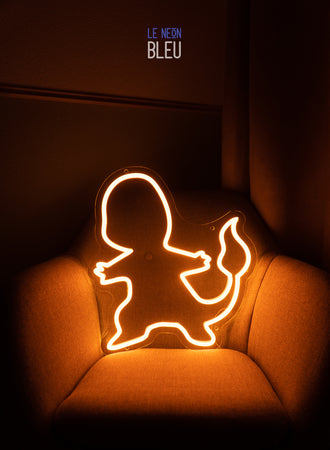 Salamèche Pokémon - Néon LED