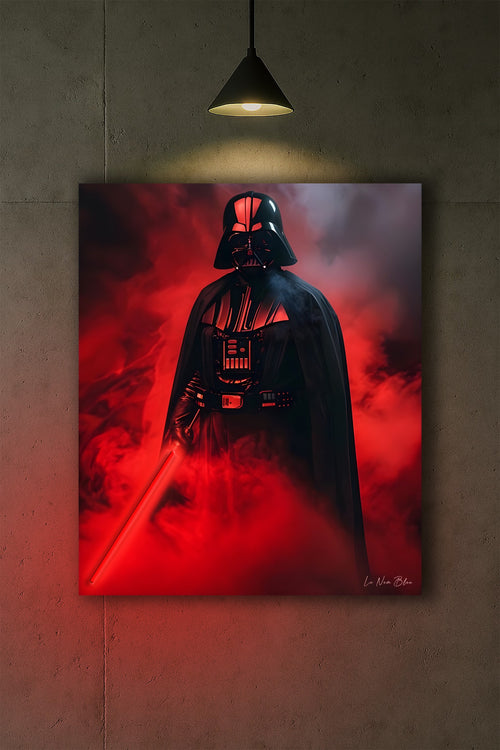 Dark Vador - Tableau mural LED lumineux