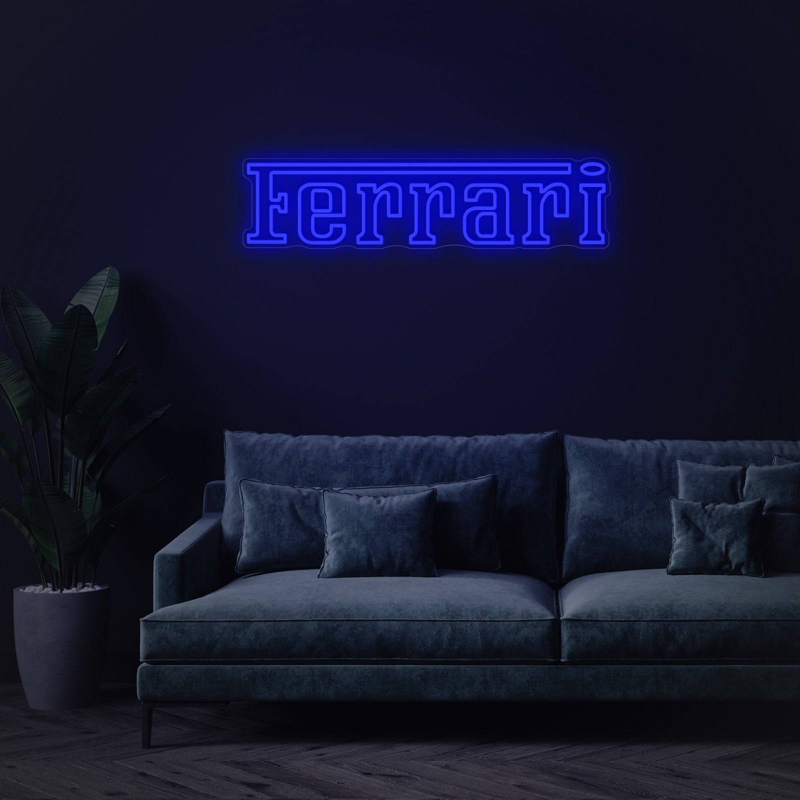 Ferrari Logo - Néon LED