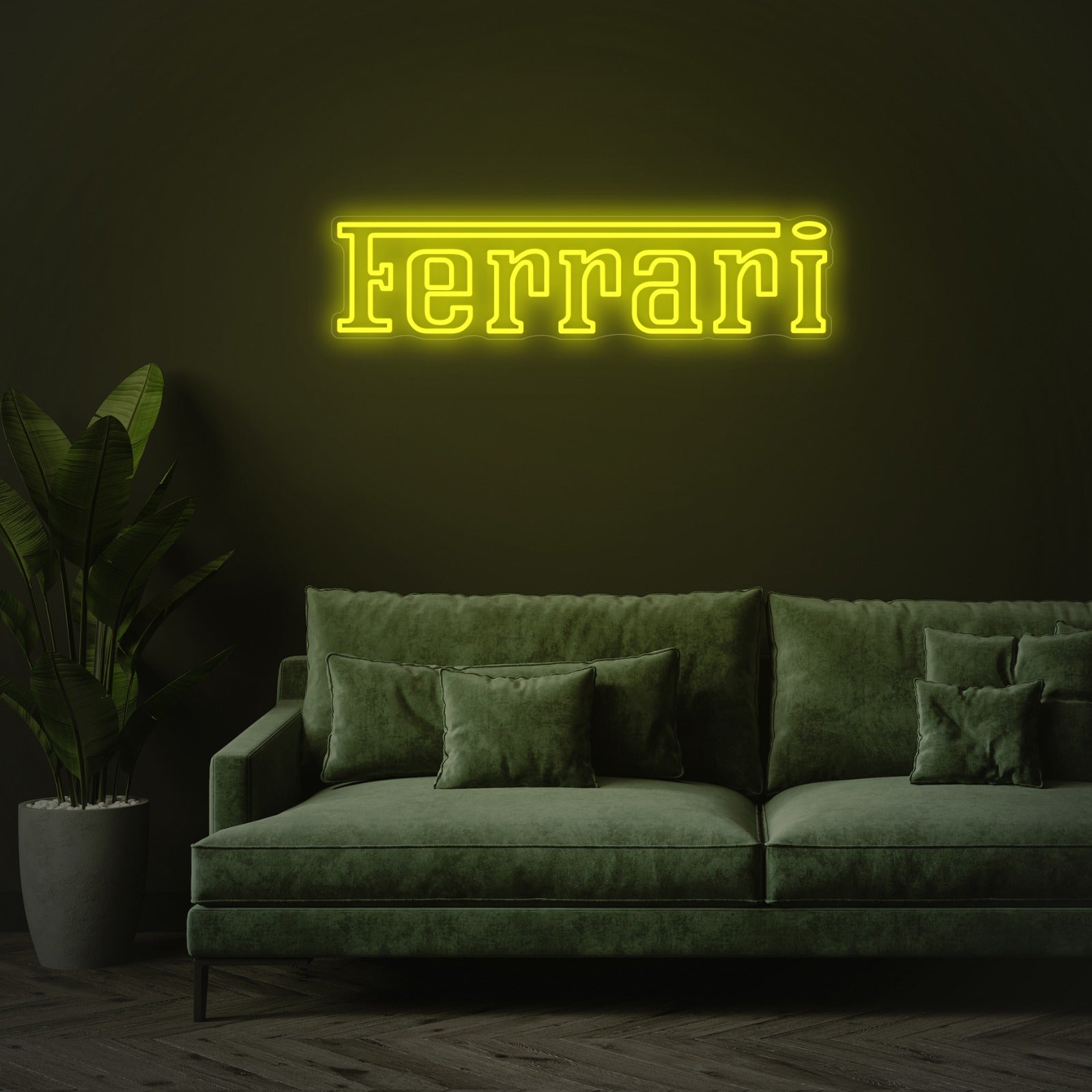 Ferrari Logo - Néon LED