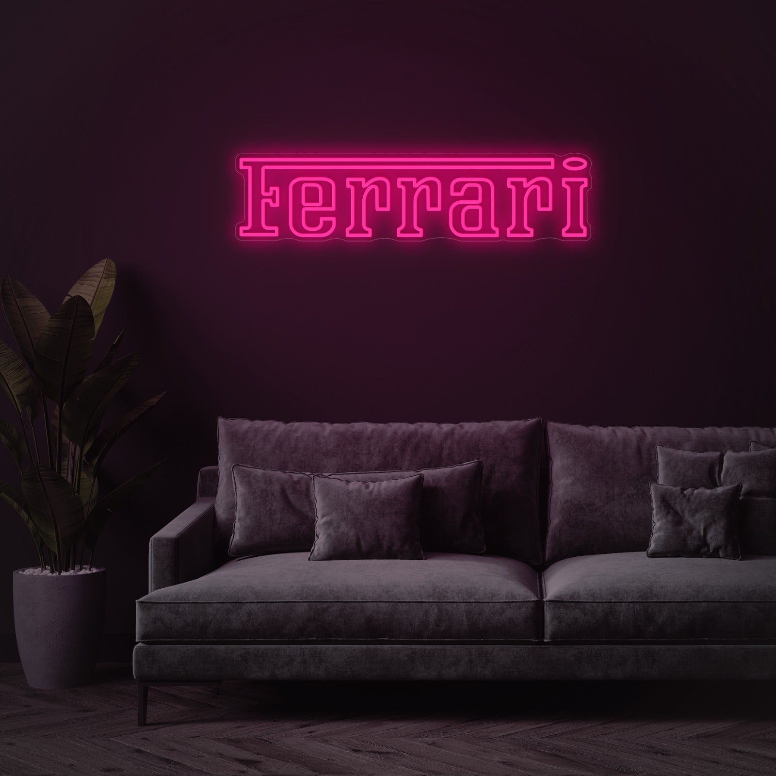 Ferrari Logo - Néon LED