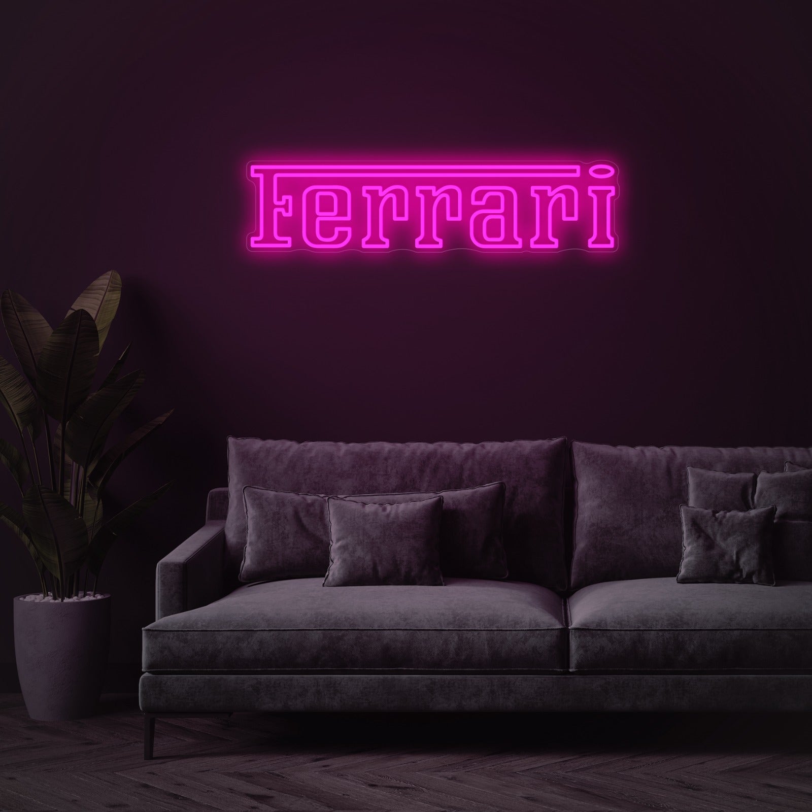 Ferrari Logo - Néon LED