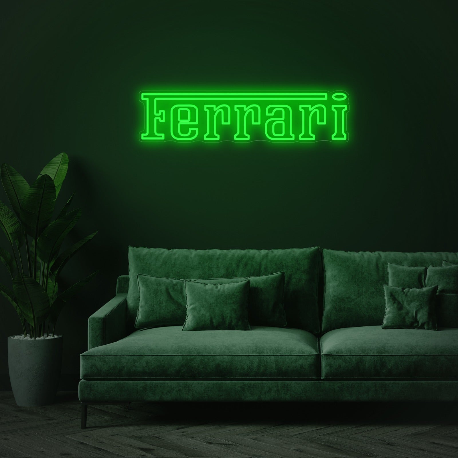 Ferrari Logo - Néon LED