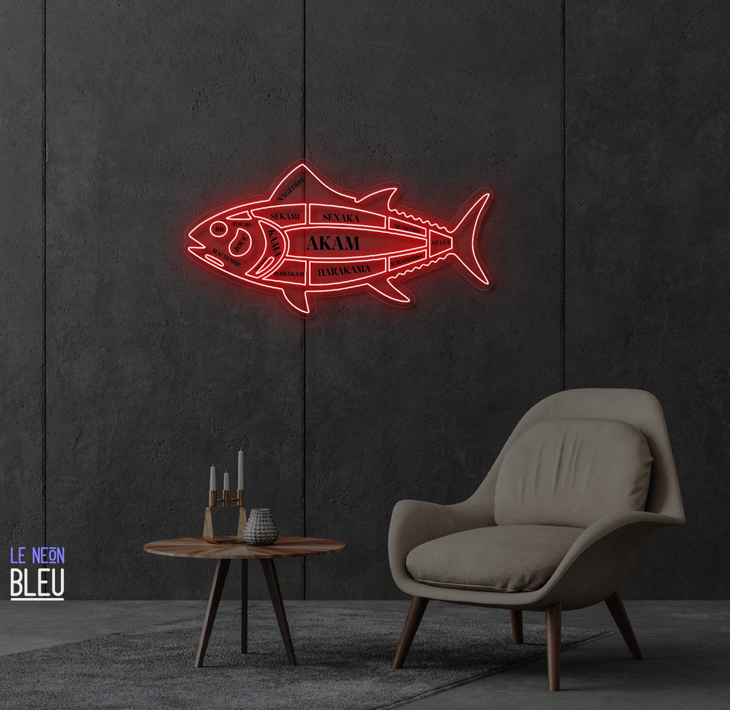 Fish- Néon LED