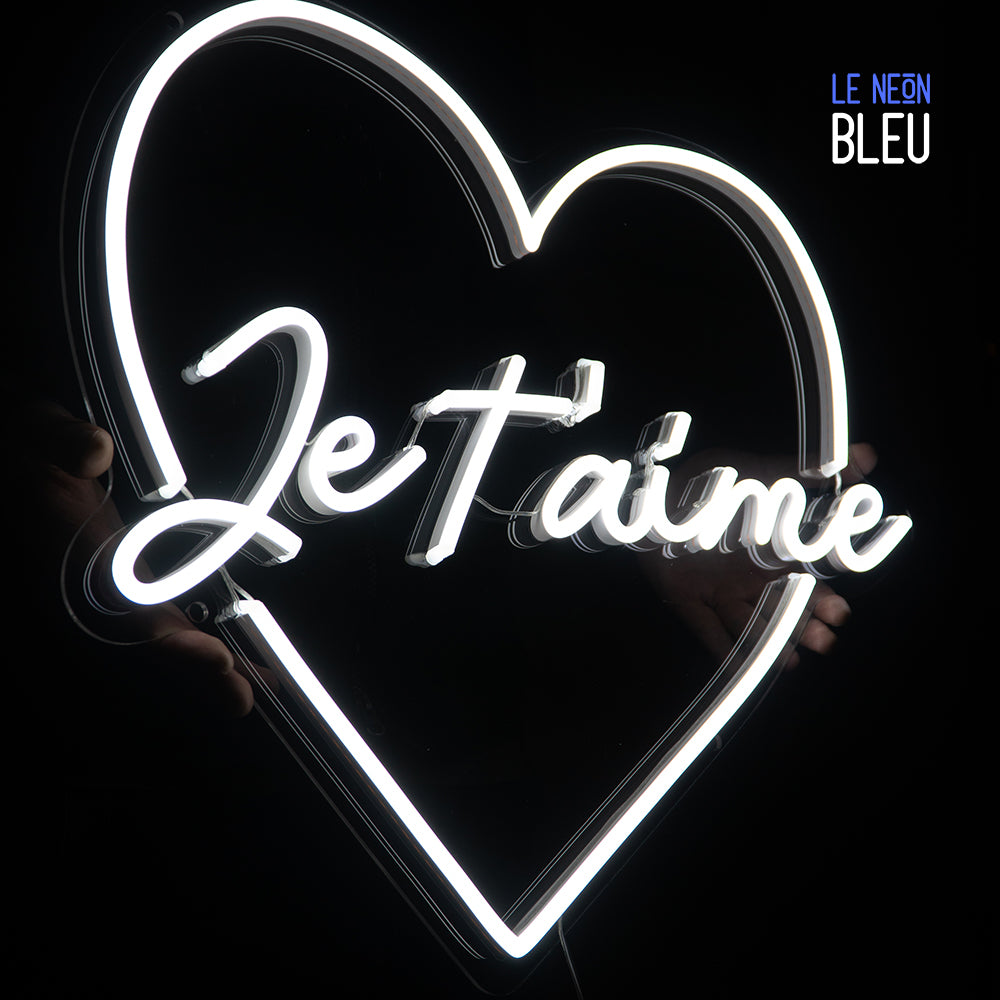 Le Néon Bleu, boutique d'enseignes lumineuses à LED 