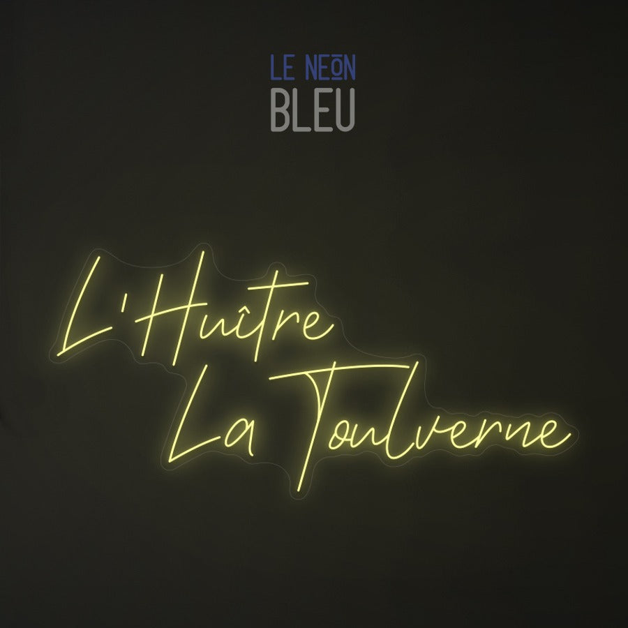 L'huitre - Un néon créé pour toi !