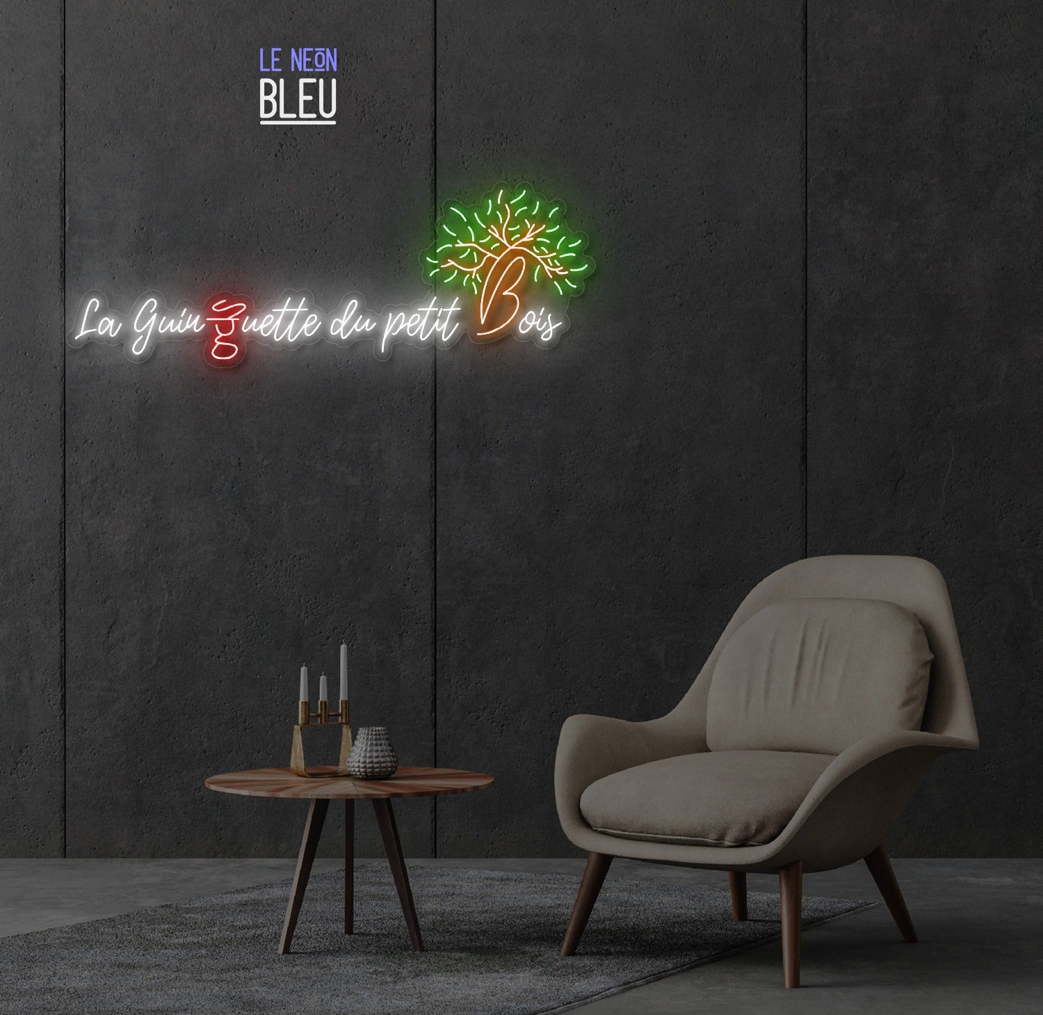 La Guinguette du petit bois - Néon LED