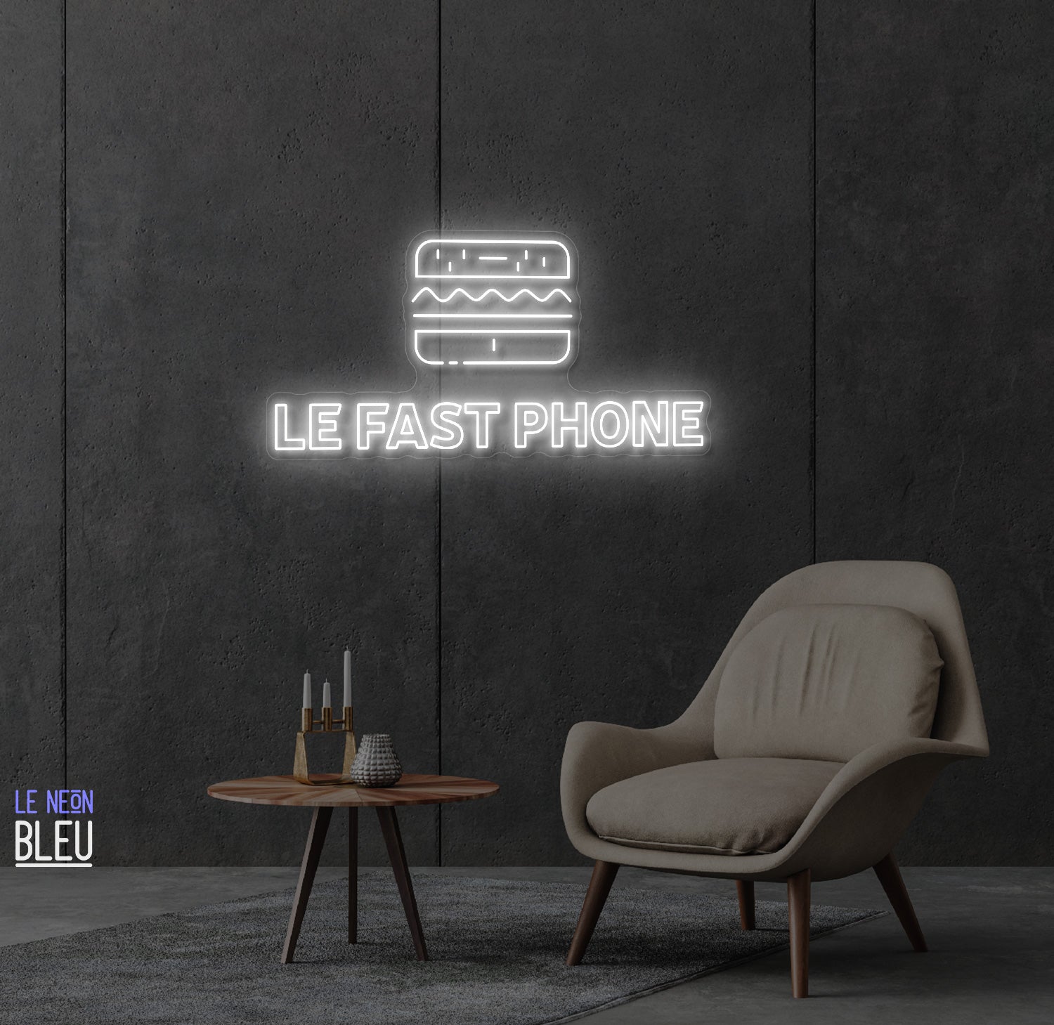 Le Fast Phone- Néon LED