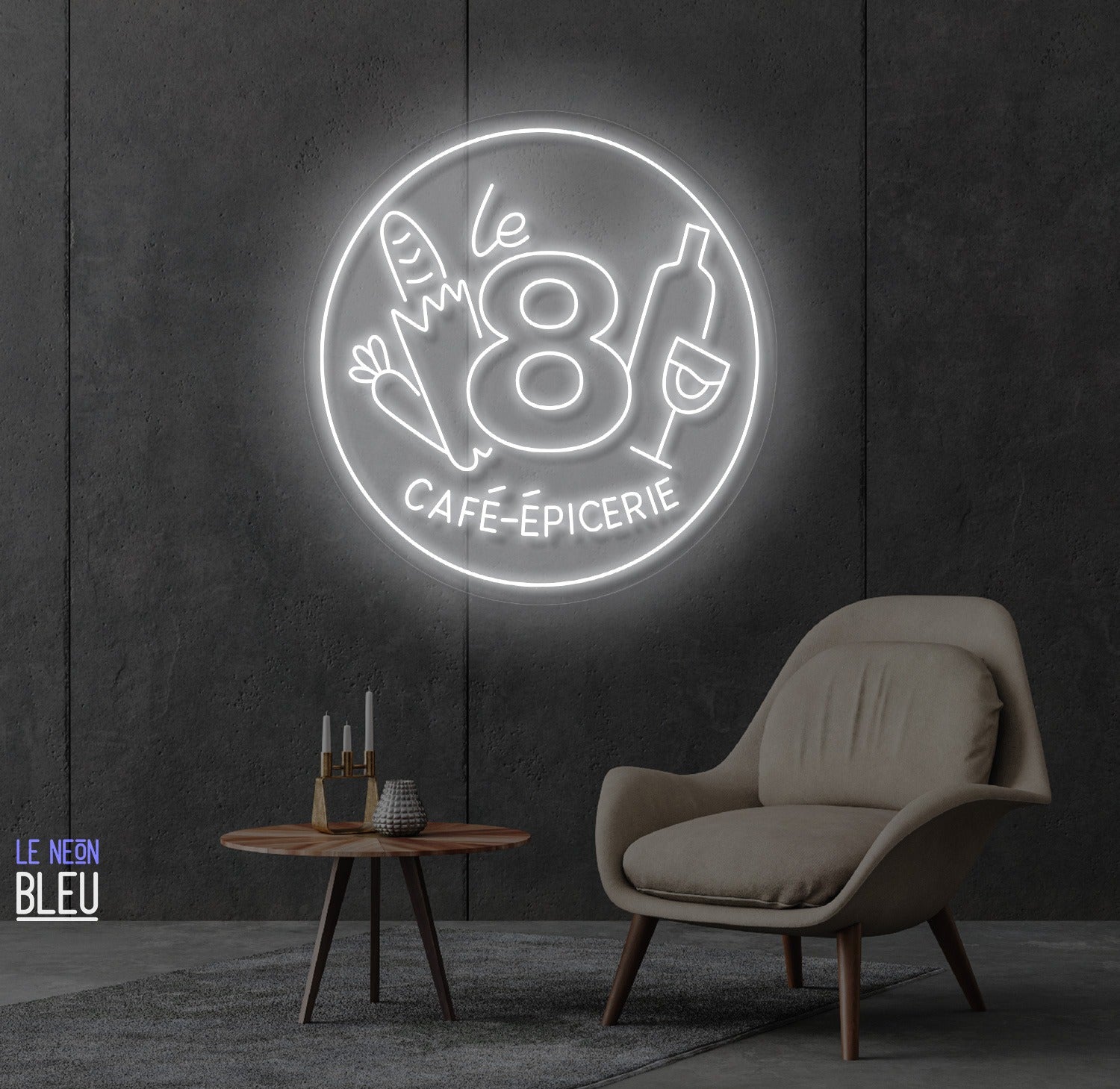 Cafe Epicerie- Néon LED