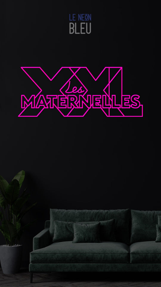 Les Maternelles XXL - Un néon créé pour toi !