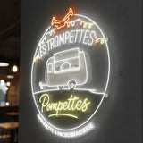 Les trompettes Pompettes - Néon LED